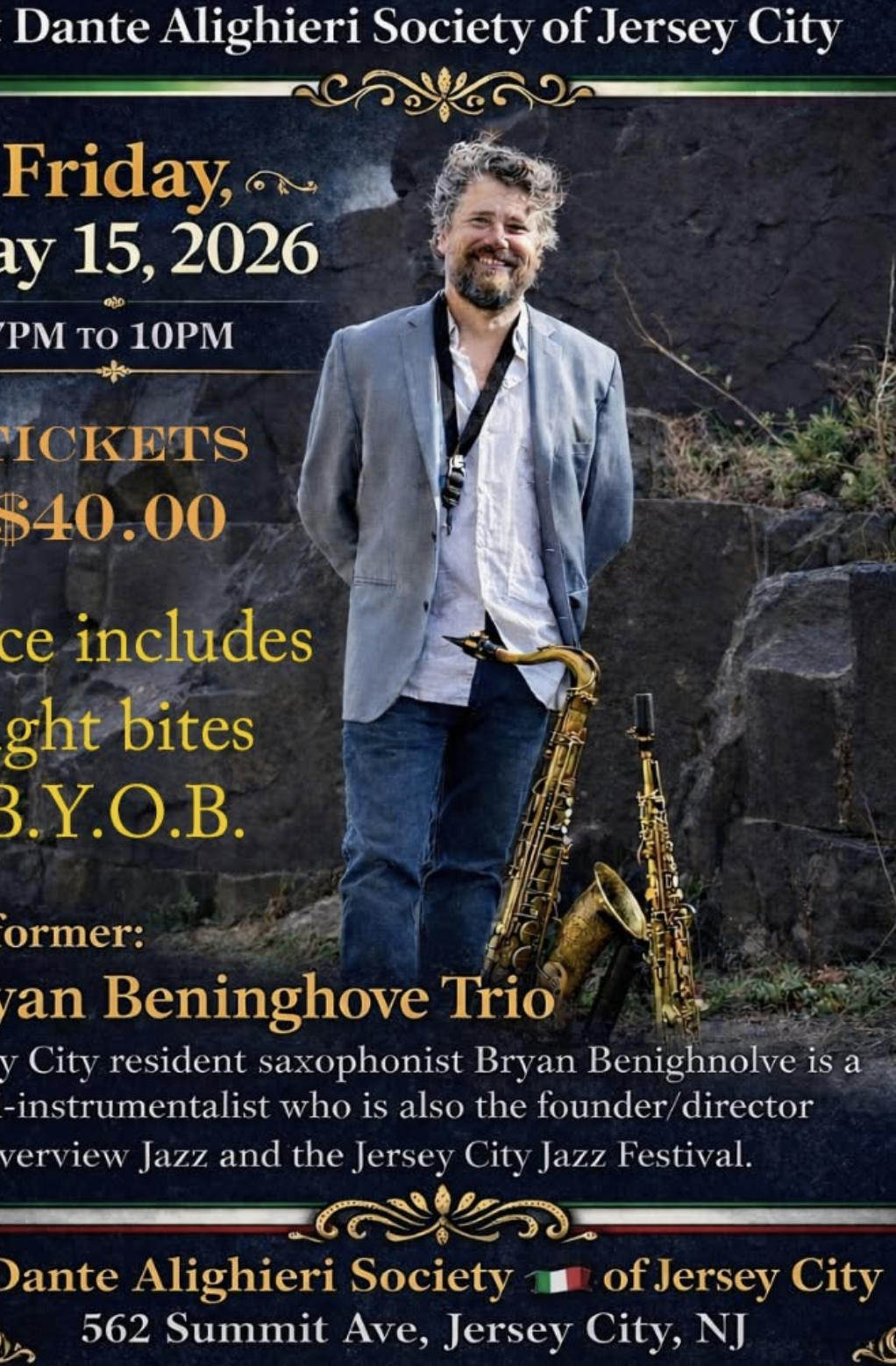 Jazz Night: Bryan Beninghove Trio