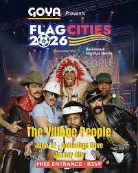 Giselle Belas // Manny Monroig // The Village People (Flag Cities Festival)
