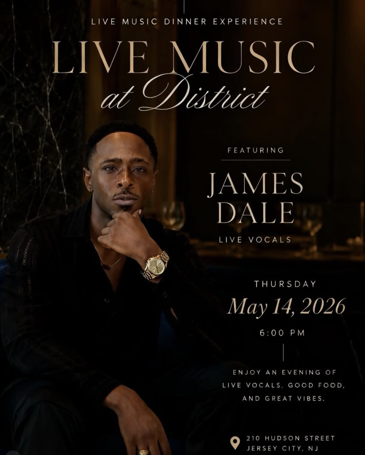 Live Music at The District: James Dale