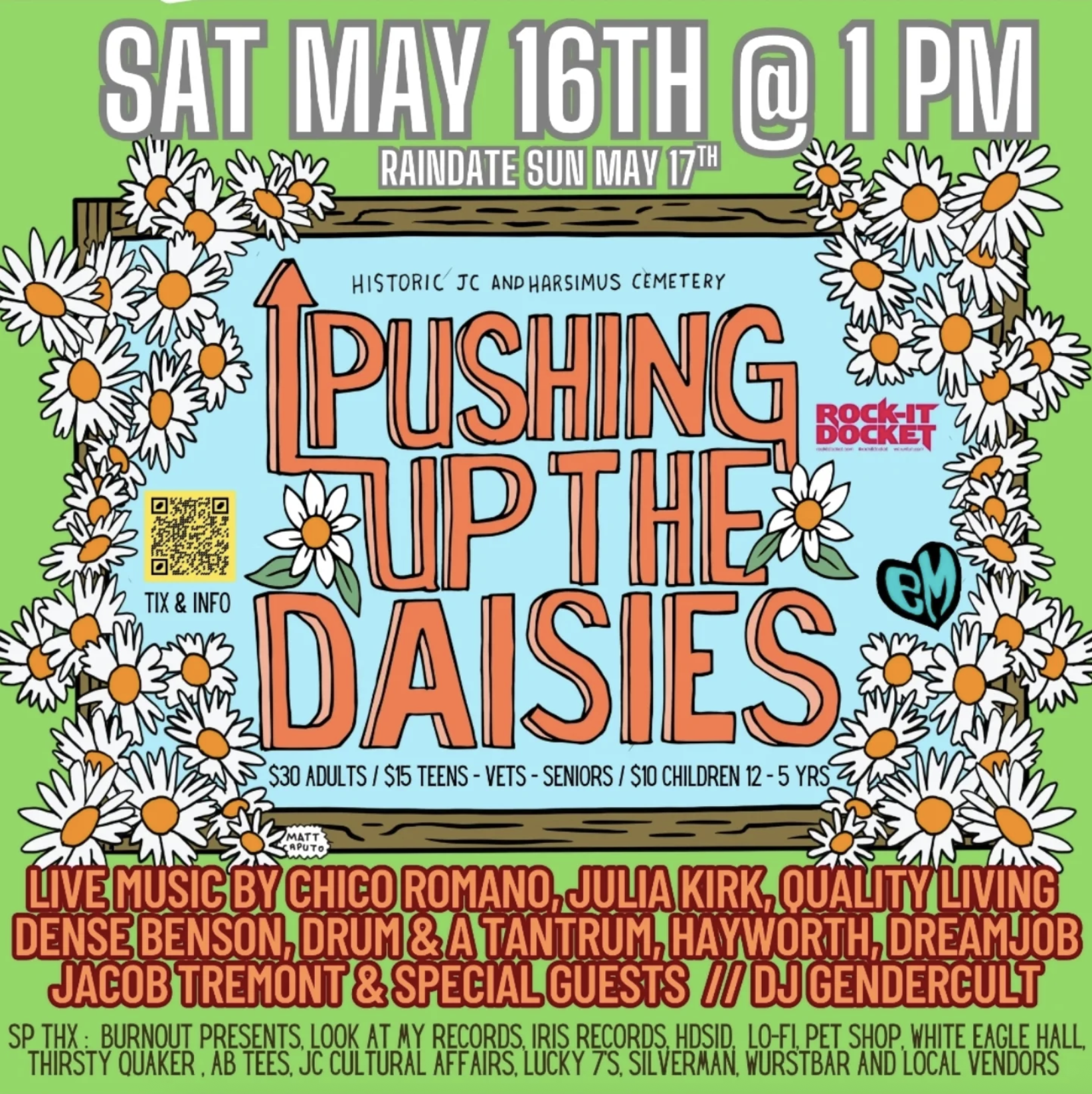 Pushing Up the Daisies