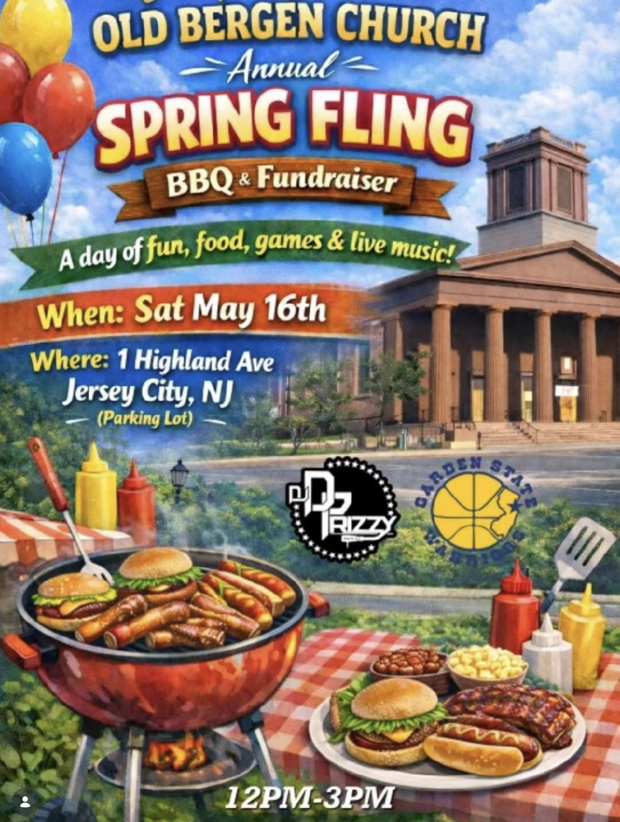 Old Bergen Church Spring Fling: Garden State Warriors
